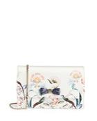 Ted Baker Decadence Bow Small Leather Evening Bag