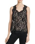 Joie Top - Cina Lace Sleeveless
