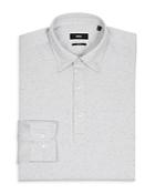 Boss Hank Slim Fit Heathered Soft Jersey Shirt