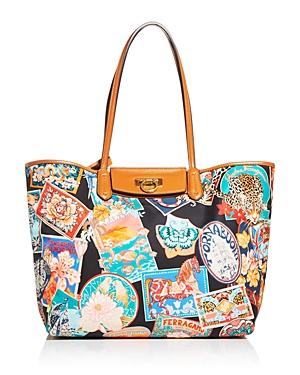 Salvatore Ferragamo Nylon Travel Tote