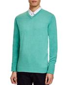 Glenshiel Silk Cashmere V-neck Sweater