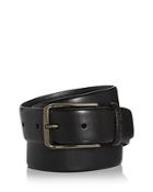Canali Men's Embossed Leather Belt