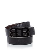 Bally Men's Mirror B Leather Belt Gift Box Set