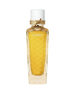 Cartier Les Heures Voyageuses Oud & Rose Parfum 2.5 Oz.
