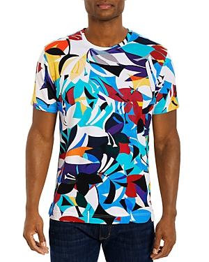Robert Graham Lake Ashi Cubist Floral Print Tee