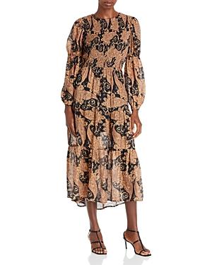 Aqua Paisley Smocked Dress - 100% Exclusive