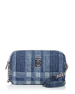 Burberry Lola Camera Denim Shoulder Bag
