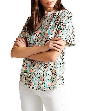 Ted Baker Domela Floral Print Tee