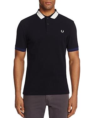 Fred Perry Block Tipped Pique Polo Shirt