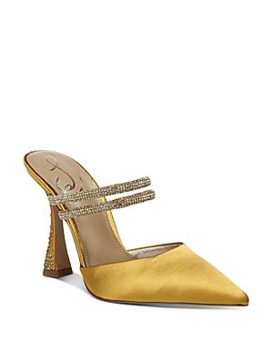Sam Edelman Women's Agustina Embellished High Heel Mules