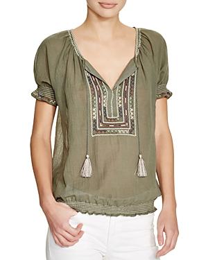 Joie Feray Embroidered Top