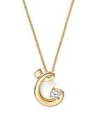Diamond Initial Pendant Necklace In 18k Yellow Gold, 18 - 100% Exclusive