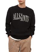 Allsaints Stacked Saints Cotton Sweatshirt