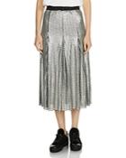 Maje Jaly Sequin Midi Skirt
