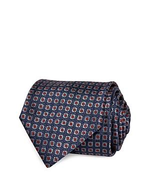 Canali Square Medallion Silk Classic Tie