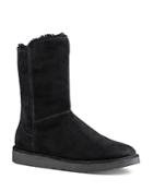 Ugg Abree Ll Short Suede And Sheepskin Boots