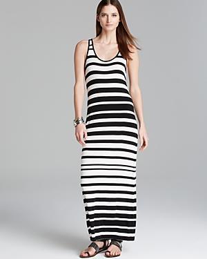 Two By Vince Camuto Striking Stripes Maxi Dress