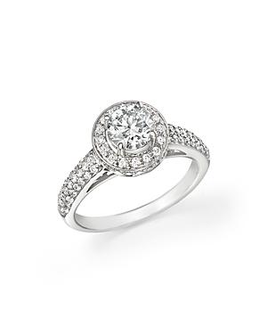 Diamond Engagement Ring In 14k White Gold, 1.70 Ct. T.w.