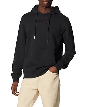 Sandro Multicolor Embroidered Logo Hoodie