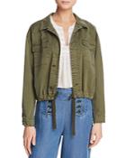 Ella Moss Embroidered Military-style Jacket