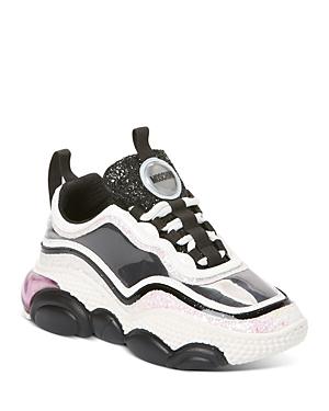 Moschino Women's Teddy Glitter Sneakers