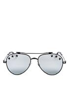Givenchy Mirrored Embellished Aviator Sunglasses, 58mm