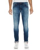 Scotch & Soda Skinny Fit Jeans In Greetings From Blauw