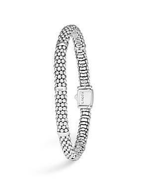 Lagos Sterling Silver Signature Caviar Bracelet
