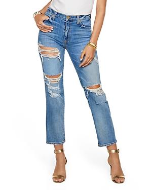 Ramy Brook Adriana Ripped Jeans In Nolita Wash