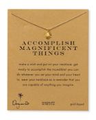 Dogeared Accomplish Magnificent Things Necklace, 18
