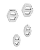 Sterling Forever Anchor Link Stud Set