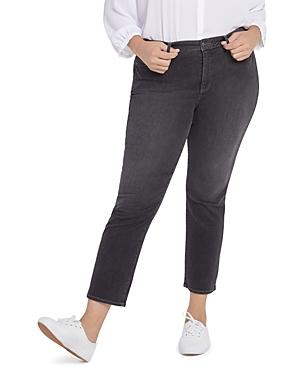 Nydj Plus Sheri Slim Leg Ankle Pants