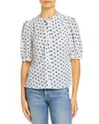 Rebecca Taylor Emmy Silk Printed Blouse