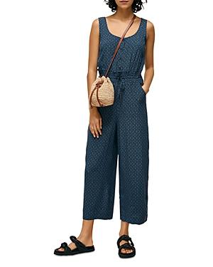 Whistles Lattice Print Quinn Jumpsuit