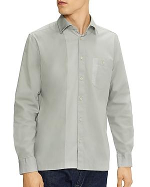 Ted Baker Paneled Relaxed Fit Button Down Shirt