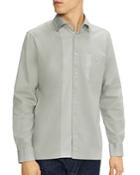 Ted Baker Paneled Relaxed Fit Button Down Shirt