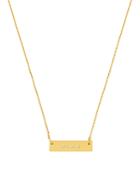 Baublebar Ice Morse Code Initial Pendant Necklace, 15.5