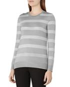 Reiss Githa Metallic Stripe Sweater