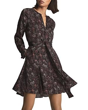Reiss Billie Printed Dress