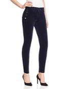 J Brand Zion Velvet Skinny Jeans In Black Iris - 100% Bloomingdale's Exclusive