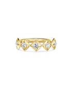 De Beers Forevermark Icon Diamond Five Stone Band In 18k Yellow Gold, 0.40 Ct. T.w.