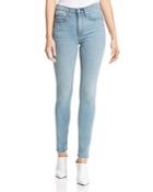 Rag & Bone/jean High-rise Skinny Jeans In Heather