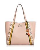 Tory Burch Mcgraw Patchwork Leather Tote
