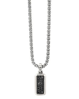 David Yurman Streamline Amulet With Black Diamonds