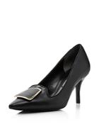 Charles David Women's Aramina Pointed Toe Leather High-heel Pumps