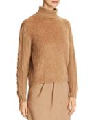 Max Mara Formia Virgin Wool & Cashmere Turtleneck Sweater