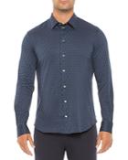 Emporio Armani Regular Fit Solid Cotton Shirt