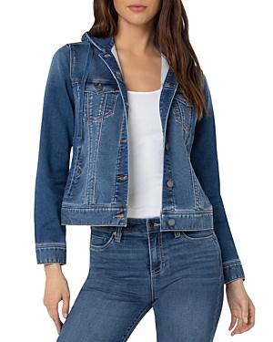 Liverpool Los Angeles Hooded Denim Jacket