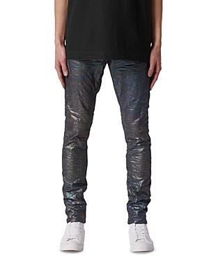 Purple Brand Slim Fit Jeans In Raw Indigo