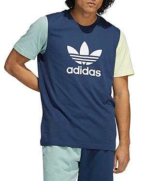 Adidas Colorblocked Trefoil Tee